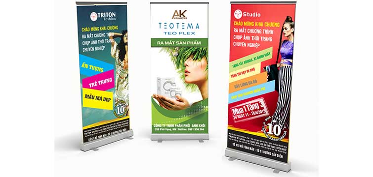 Xưởng in ấn Poster - Standee chuyên nghiệp giá rẻ tại quận Tân Phú