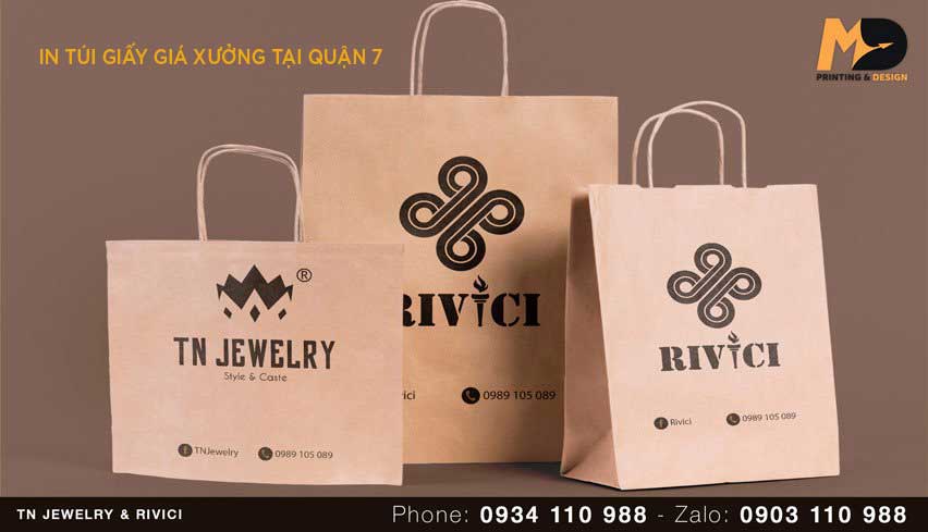 In túi giấy giá xưởng tại Quận 7