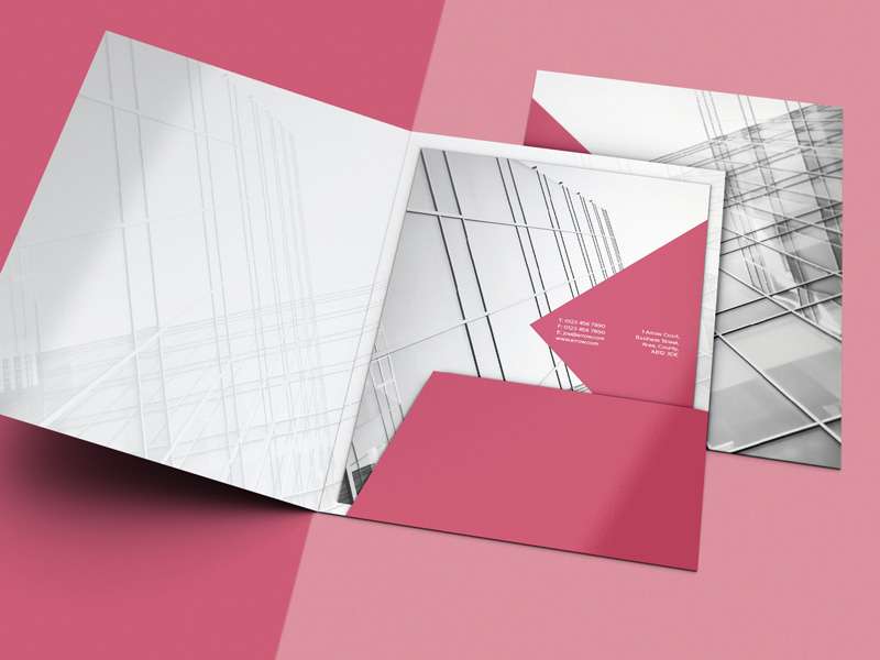 Thiết kế in ấn Folder tại quận Tân Bình
