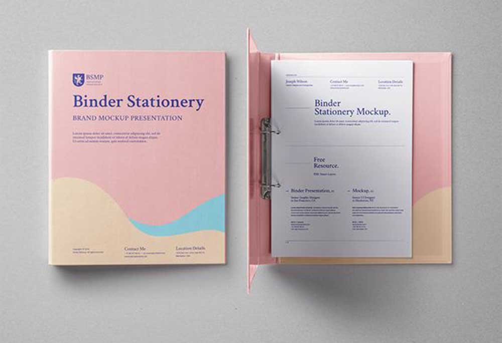 Dịch vụ thiết kế in ấn bìa đựng hồ sơ Folder chất lượng