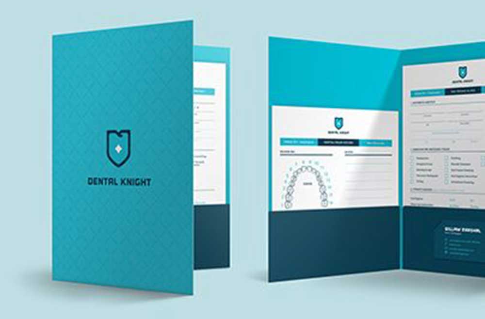 Dịch vụ thiết kế in ấn bìa đựng hồ sơ Folder giá rẻ